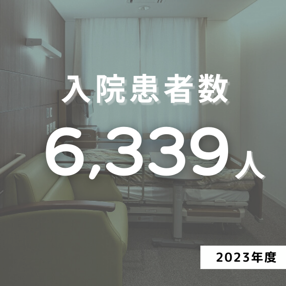 入院患者　6,339人